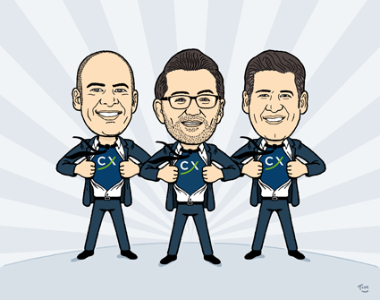 Karikatur zeichnen lassen als Geschenk zum Firmenjubiläum