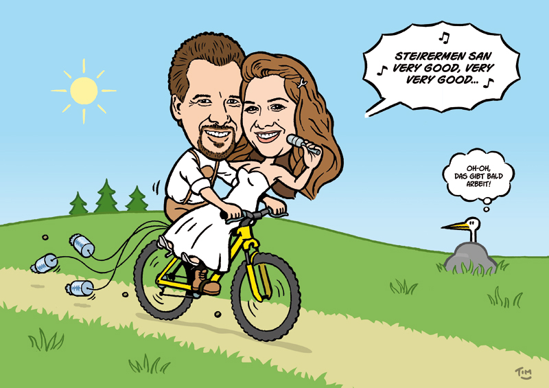 Geschenkidee zum Valentinstag: Pärchen-Portrait