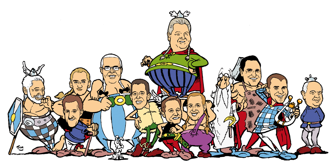 Karikatur zeichnen lassen als Geschenk zum Firmenjubiläum