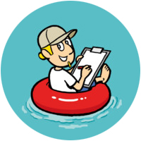 Karikaturist Porträt